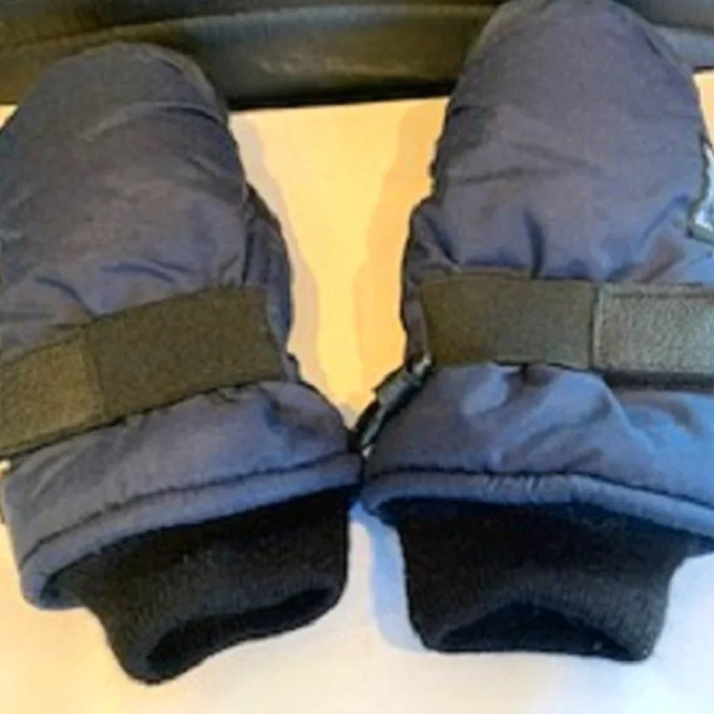 Toddlers and Baby Mittens Thinsulate Winter Snow Waterproof Gloves Blue